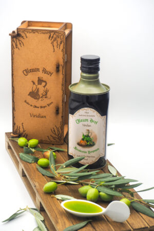 Aceite de Oliva Virgen Extra Recolección Temprana 500 ml. con Estuche rústico